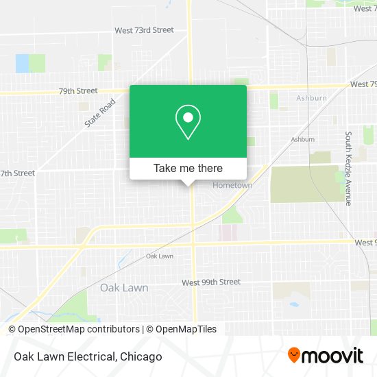 Mapa de Oak Lawn Electrical