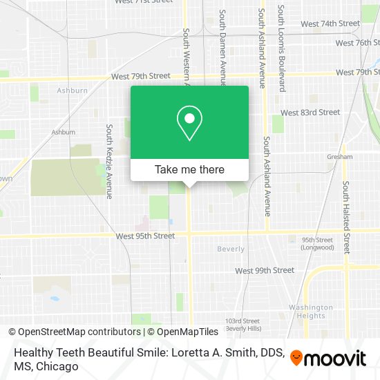 Mapa de Healthy Teeth Beautiful Smile: Loretta A. Smith, DDS, MS