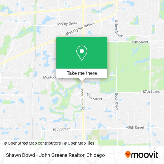 Shawn Dowd - John Greene Realtor map