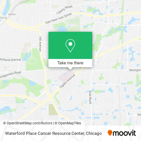 Waterford Place Cancer Resource Center map