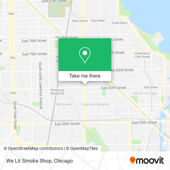 We Lit Smoke Shop map