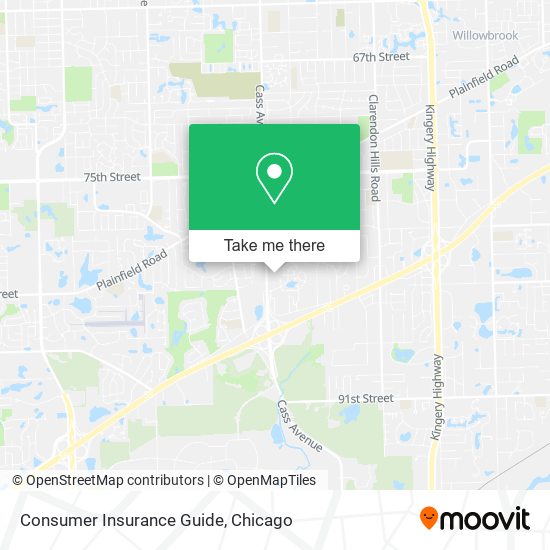 Consumer Insurance Guide map