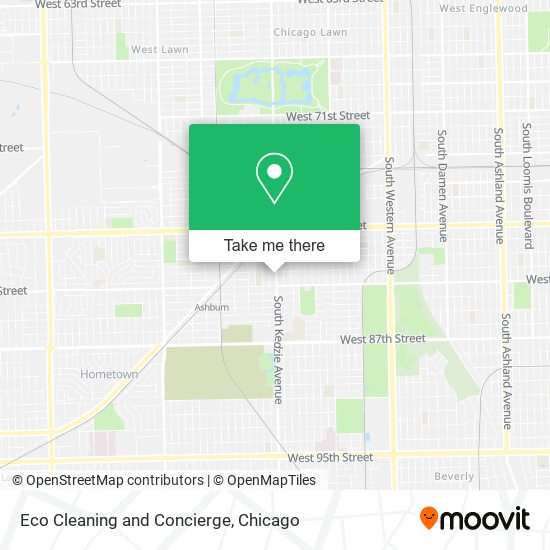 Eco Cleaning and Concierge map