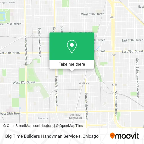 Big Time Builders Handyman Service's map