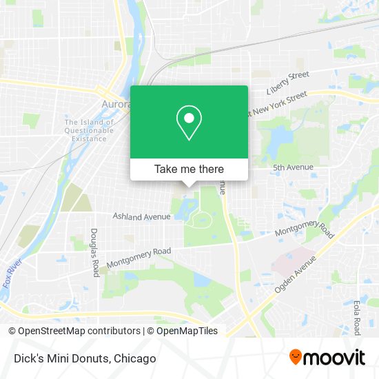 Dick's Mini Donuts map