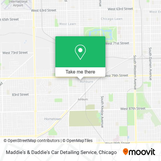 Mapa de Maddie's & Daddie's Car Detailing Service