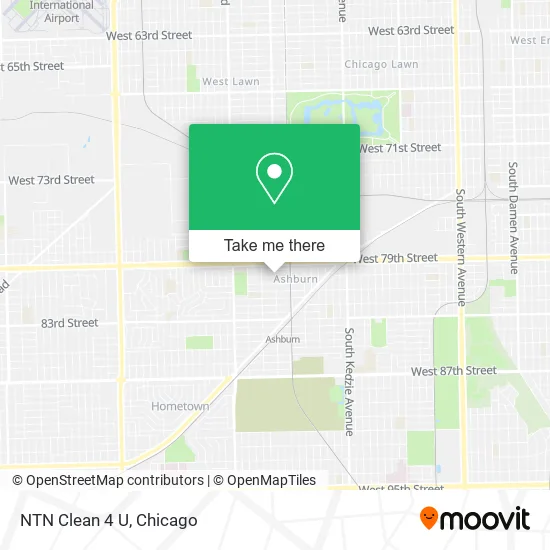 NTN Clean 4 U map