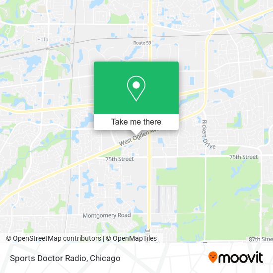 Sports Doctor Radio map