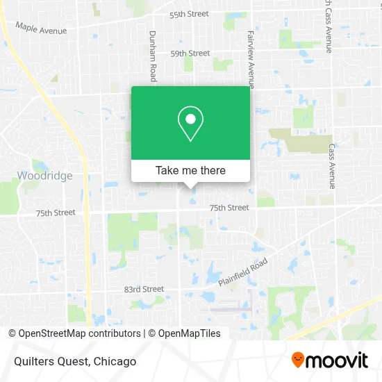 Quilters Quest map