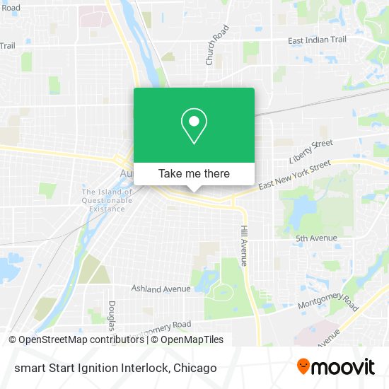 smart Start Ignition Interlock map