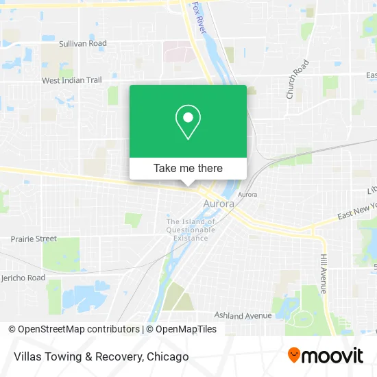 Villas Towing & Recovery map