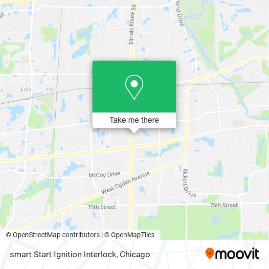 smart Start Ignition Interlock map