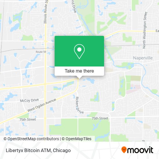 Libertyx Bitcoin ATM map