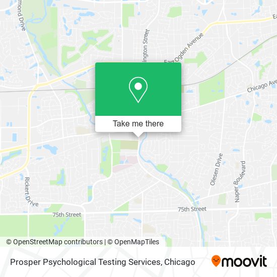 Prosper Psychological Testing Services map