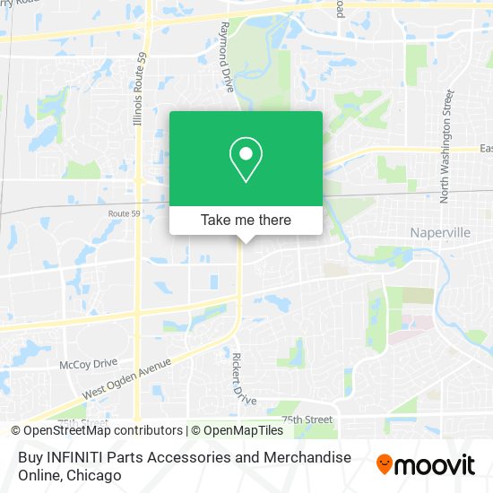 Mapa de Buy INFINITI Parts Accessories and Merchandise Online