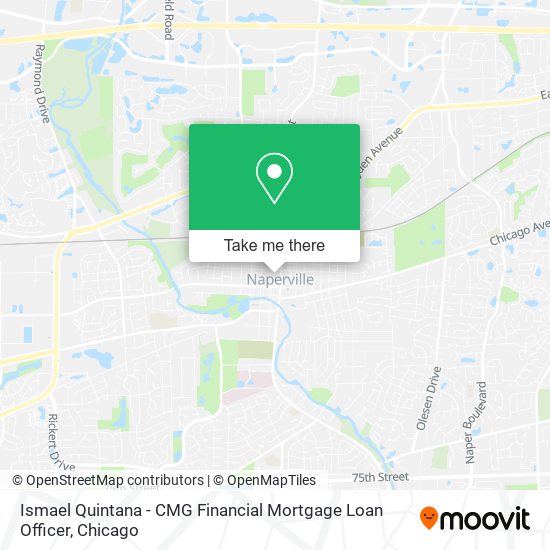 Mapa de Ismael Quintana - CMG Financial Mortgage Loan Officer