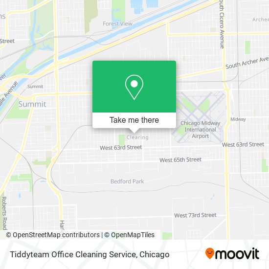 Tiddyteam Office Cleaning Service map