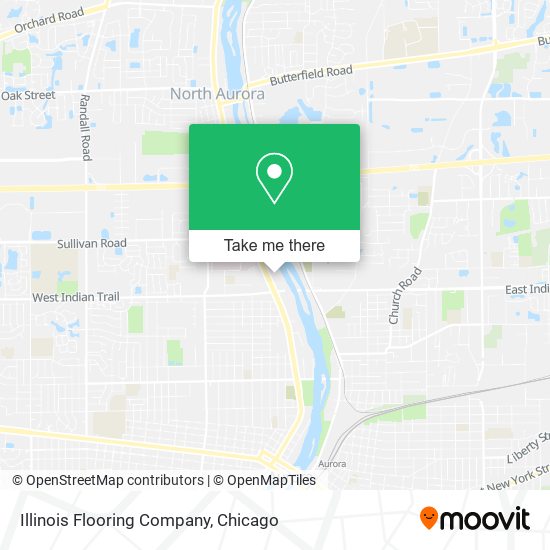 Illinois Flooring Company map