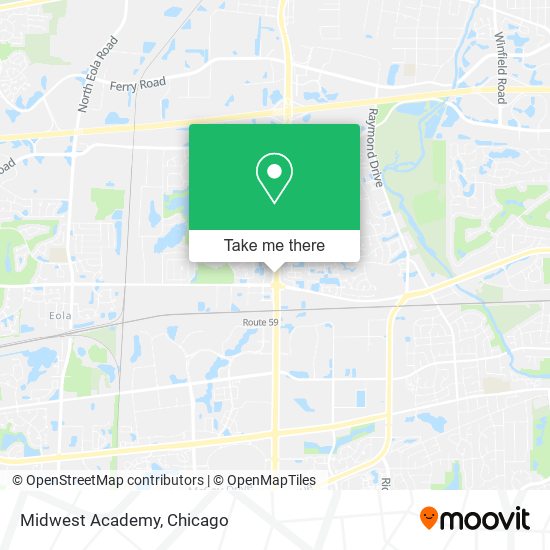 Midwest Academy map