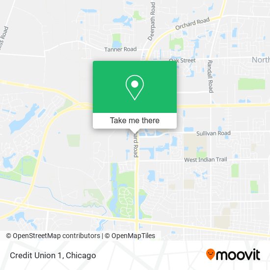 Credit Union 1 map