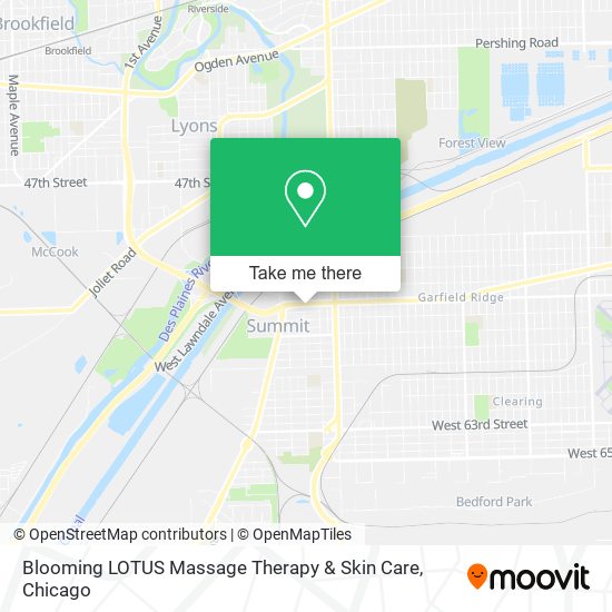 Blooming LOTUS Massage Therapy & Skin Care map