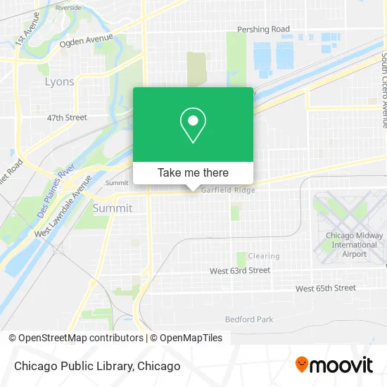 Mapa de Chicago Public Library