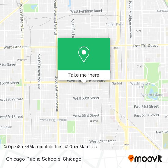 Chicago Public Schools map