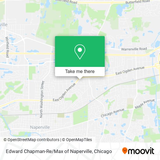 Mapa de Edward Chapman-Re / Max of Naperville