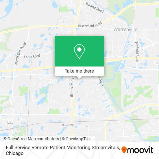 Full Service Remote Patient Monitoring Streamvitals map