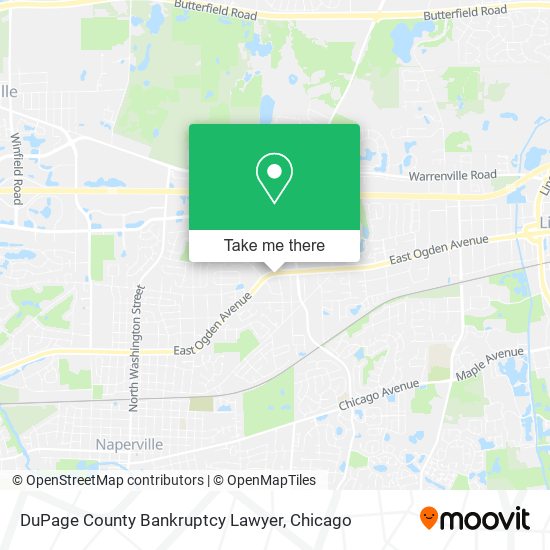 DuPage County Bankruptcy Lawyer map