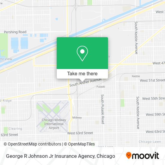 George R Johnson Jr Insurance Agency map