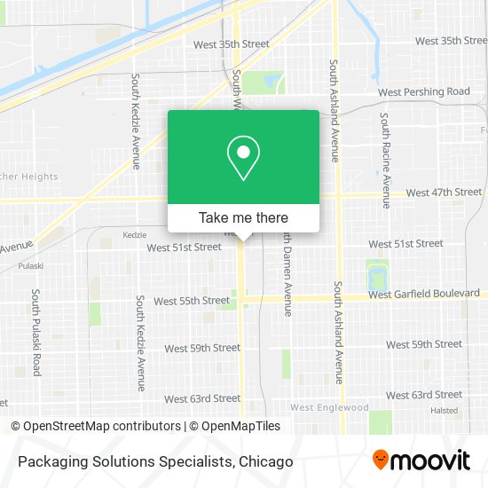 Packaging Solutions Specialists map