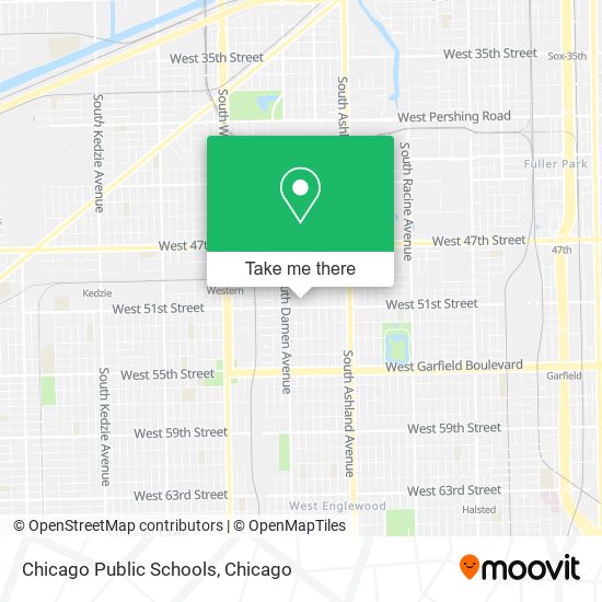 Chicago Public Schools map