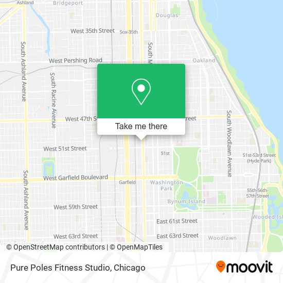 Pure Poles Fitness Studio map