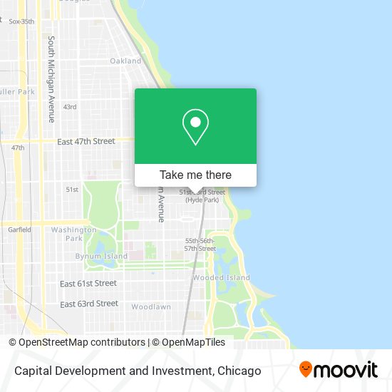 Capital Development and Investment map