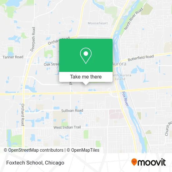 Foxtech School map