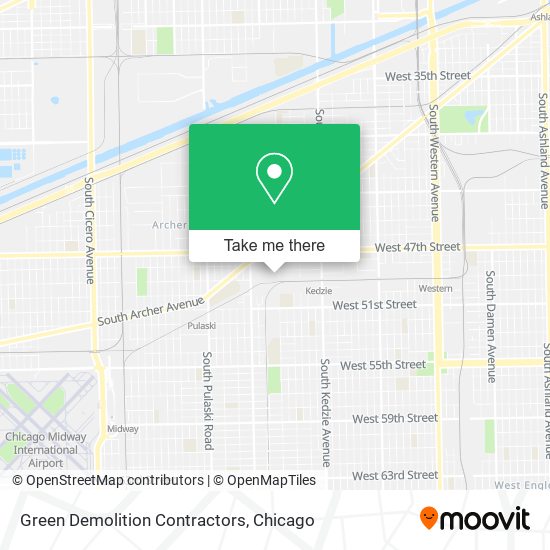 Green Demolition Contractors map