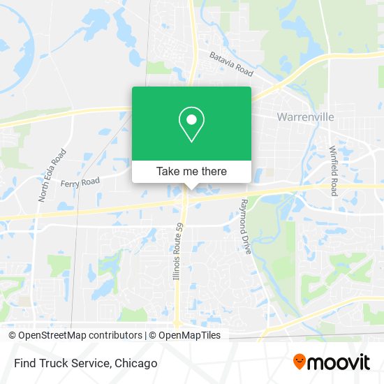 Find Truck Service map