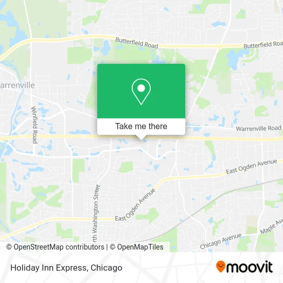 Holiday Inn Express map
