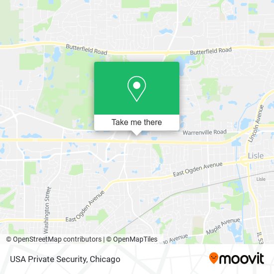 USA Private Security map