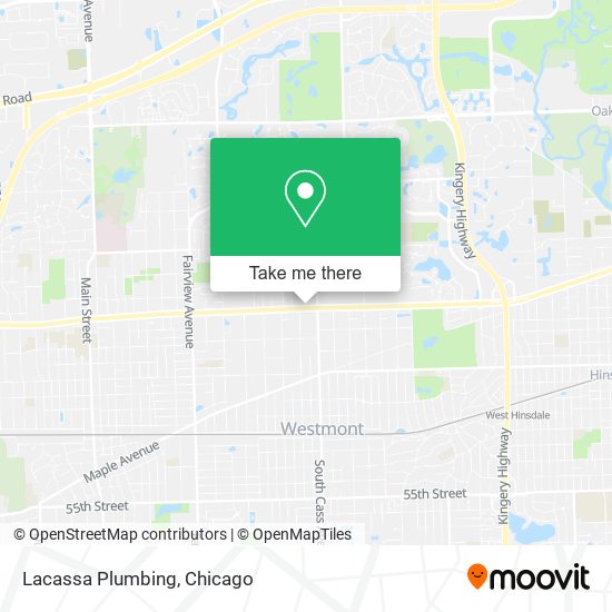 Lacassa Plumbing map