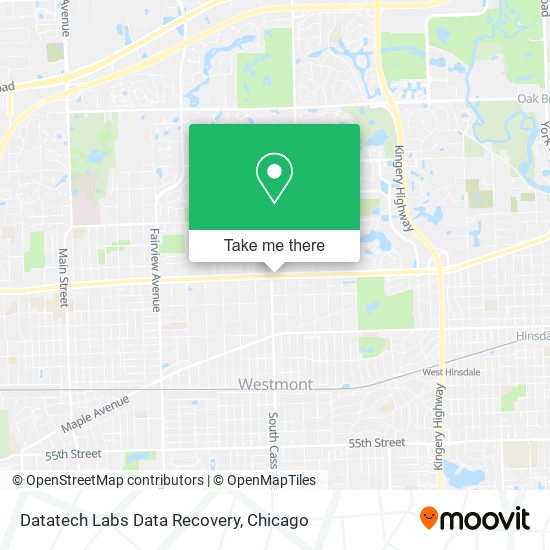 Mapa de Datatech Labs Data Recovery
