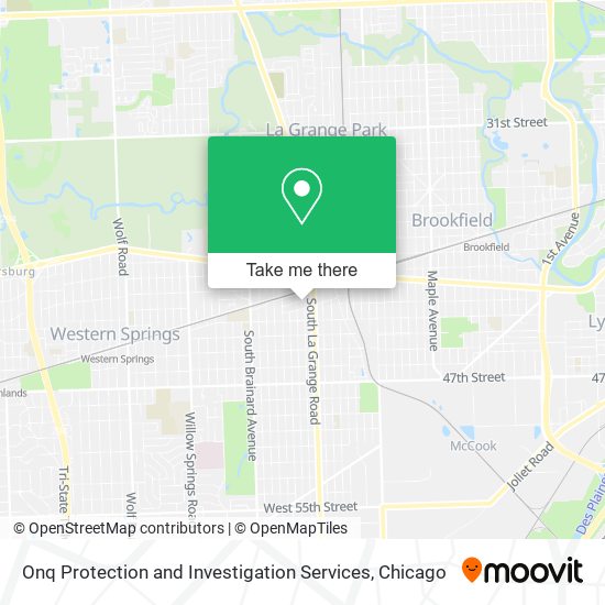 Onq Protection and Investigation Services map
