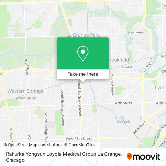 Rahurka Yongsun Loyola Medical Group La Grange map