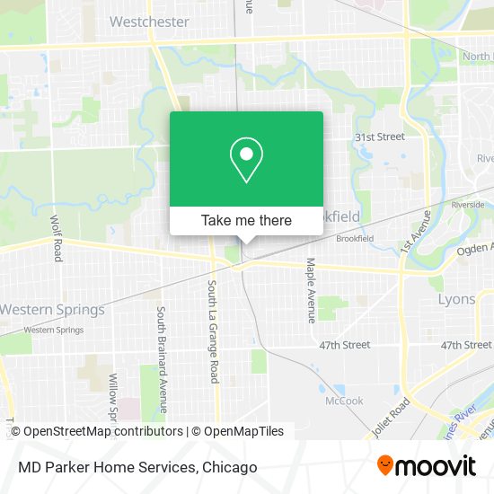 MD Parker Home Services map