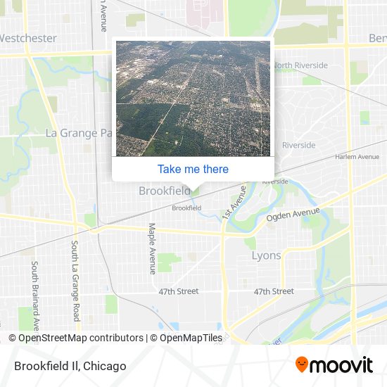 Mapa de Brookfield Il