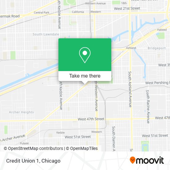 Credit Union 1 map