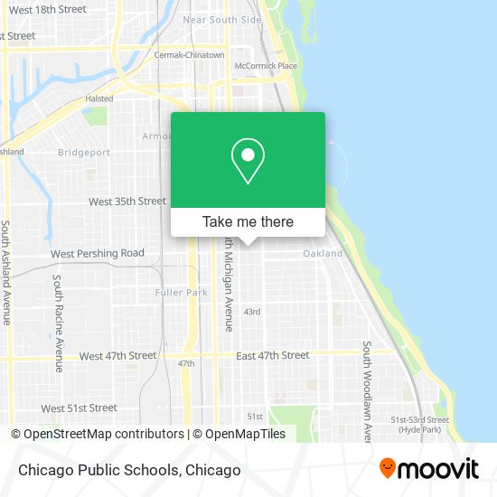 Mapa de Chicago Public Schools