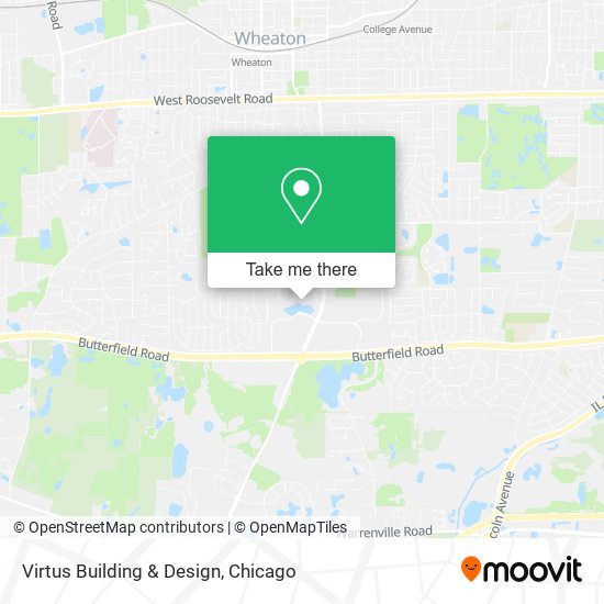 Virtus Building & Design map