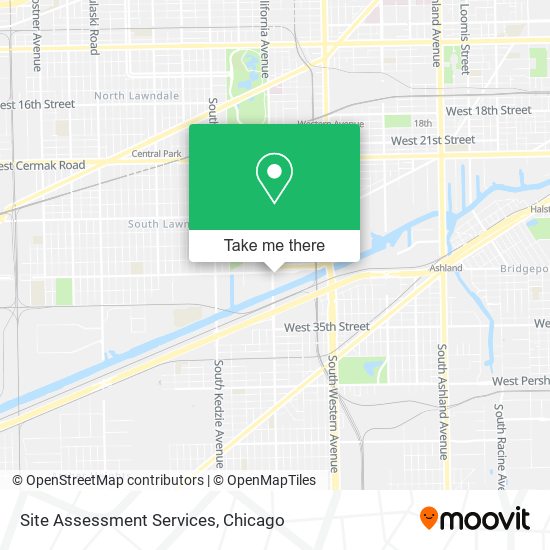 Site Assessment Services map